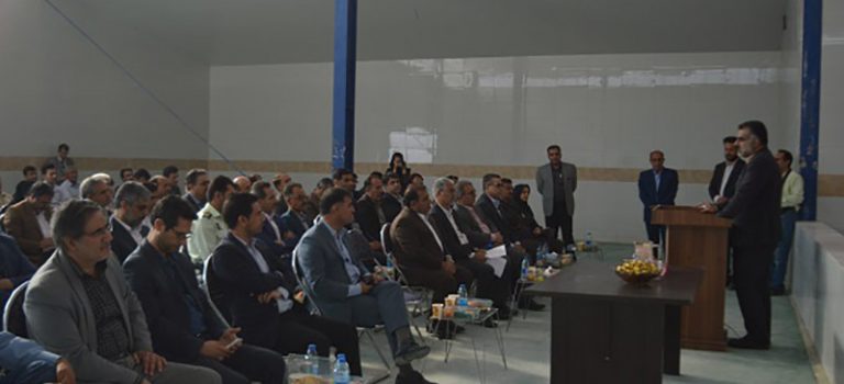 در هفته تعاون اولین طرح تعاونی کشاورزی به بهره‌برداری رسید.